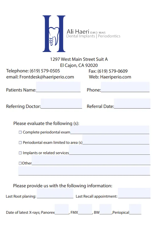 Dental-Professionals-Form